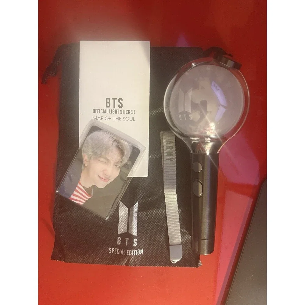 BTS Light Stick SE Map Of The Soul Army Bomb Photo Cards Strap Carry Bag - Picture 6 of 11
